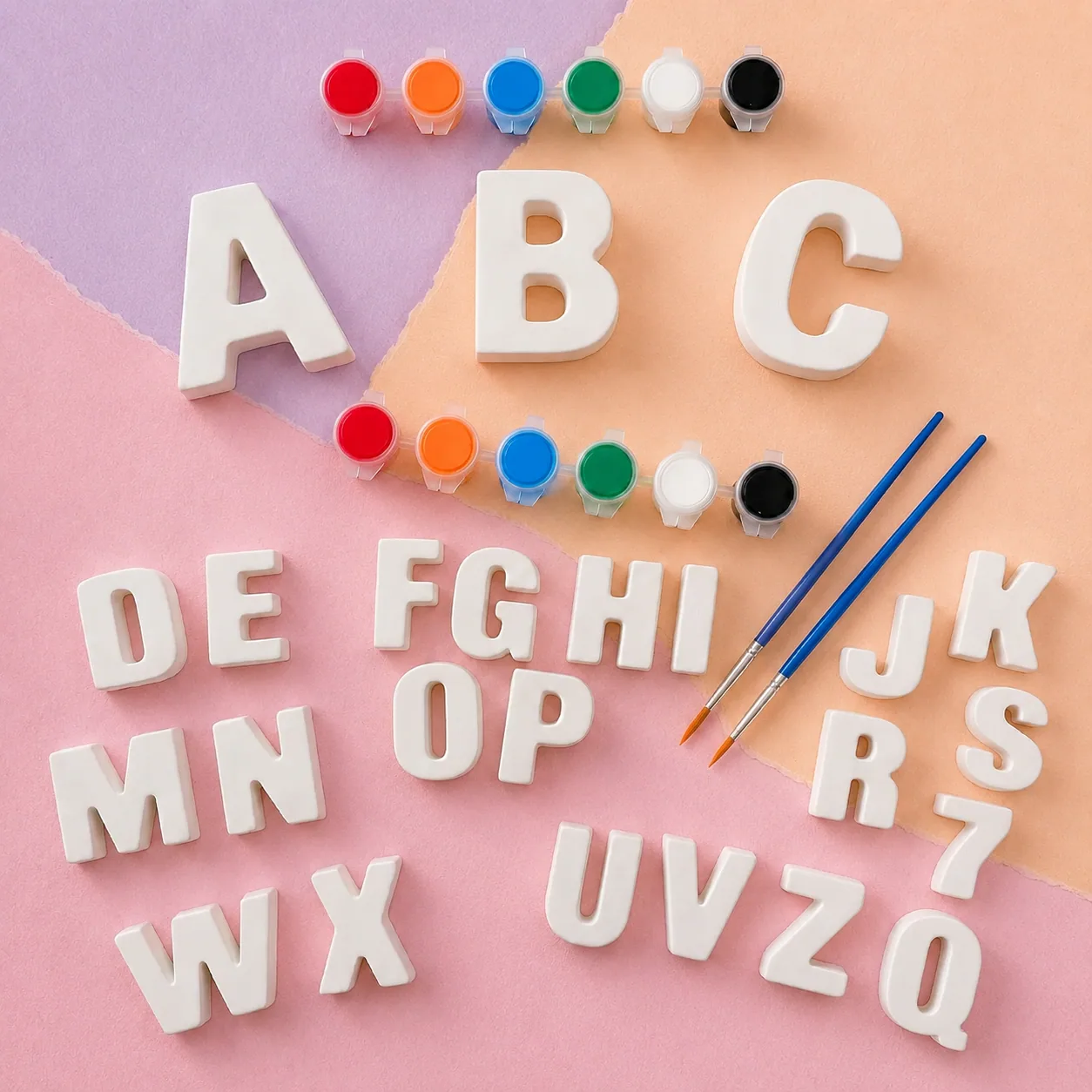 Alpha Splash: Alphabet Painting Kit