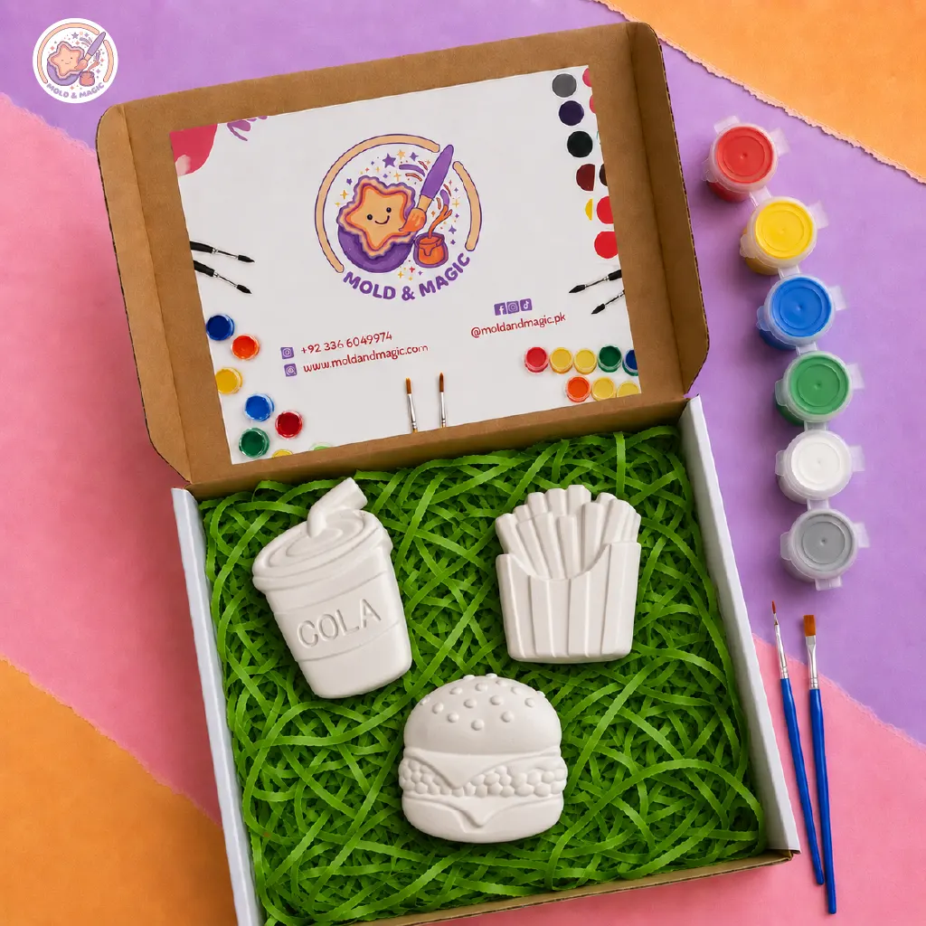 Burger Bash: Fast Food Painting Kit - Image 2