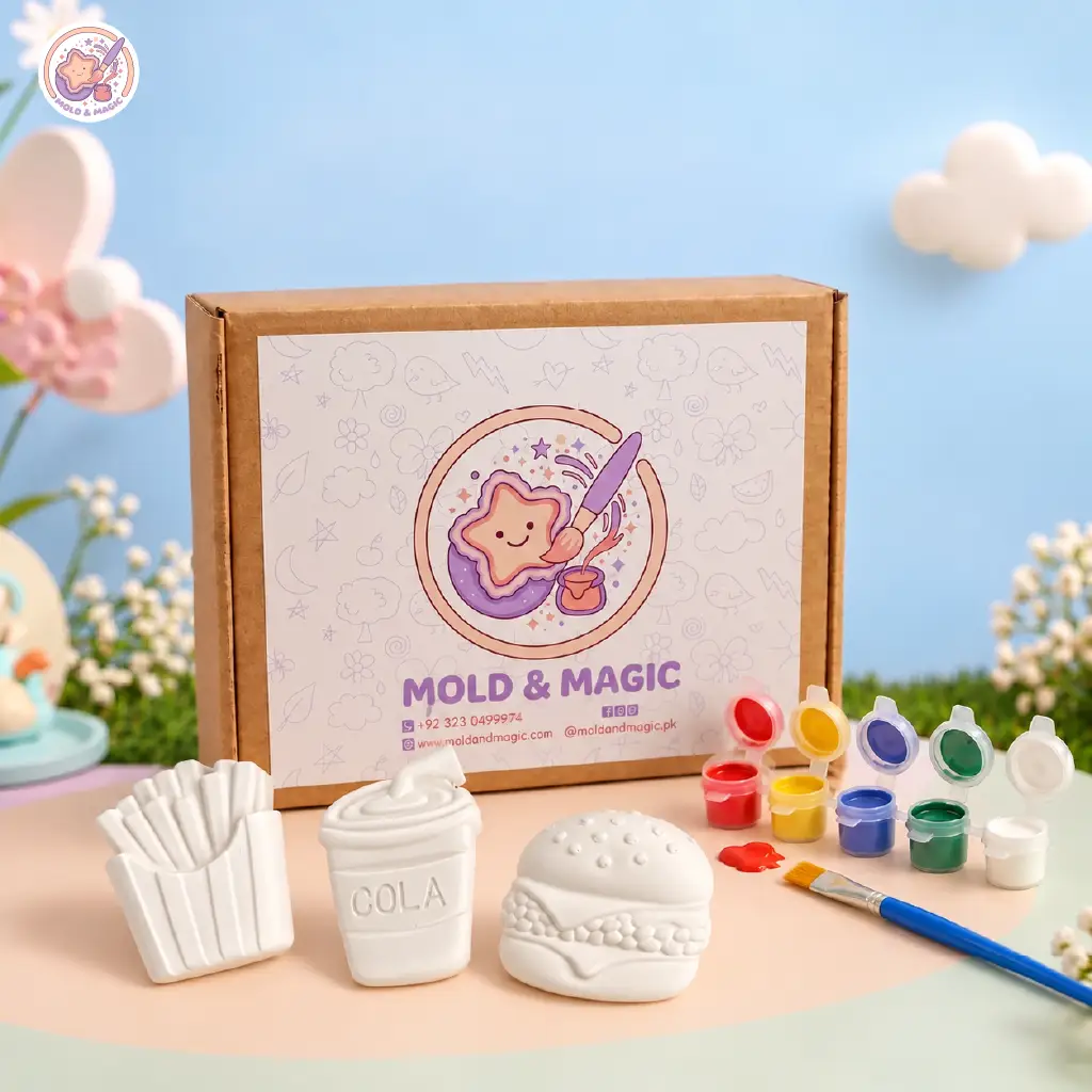 Burger Bash: Fast Food Painting Kit - Image 4