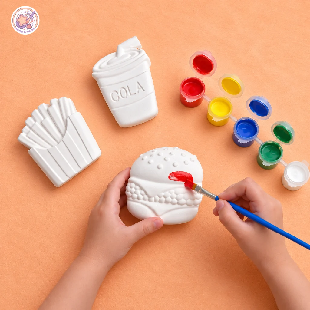 Burger Bash: Fast Food Painting Kit - Image 5