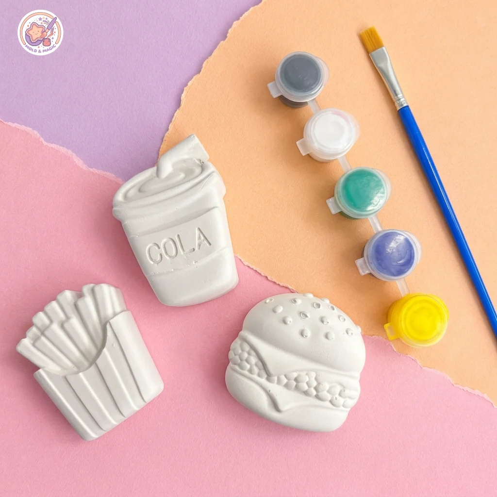 Burger Bash: Fast Food Painting Kit