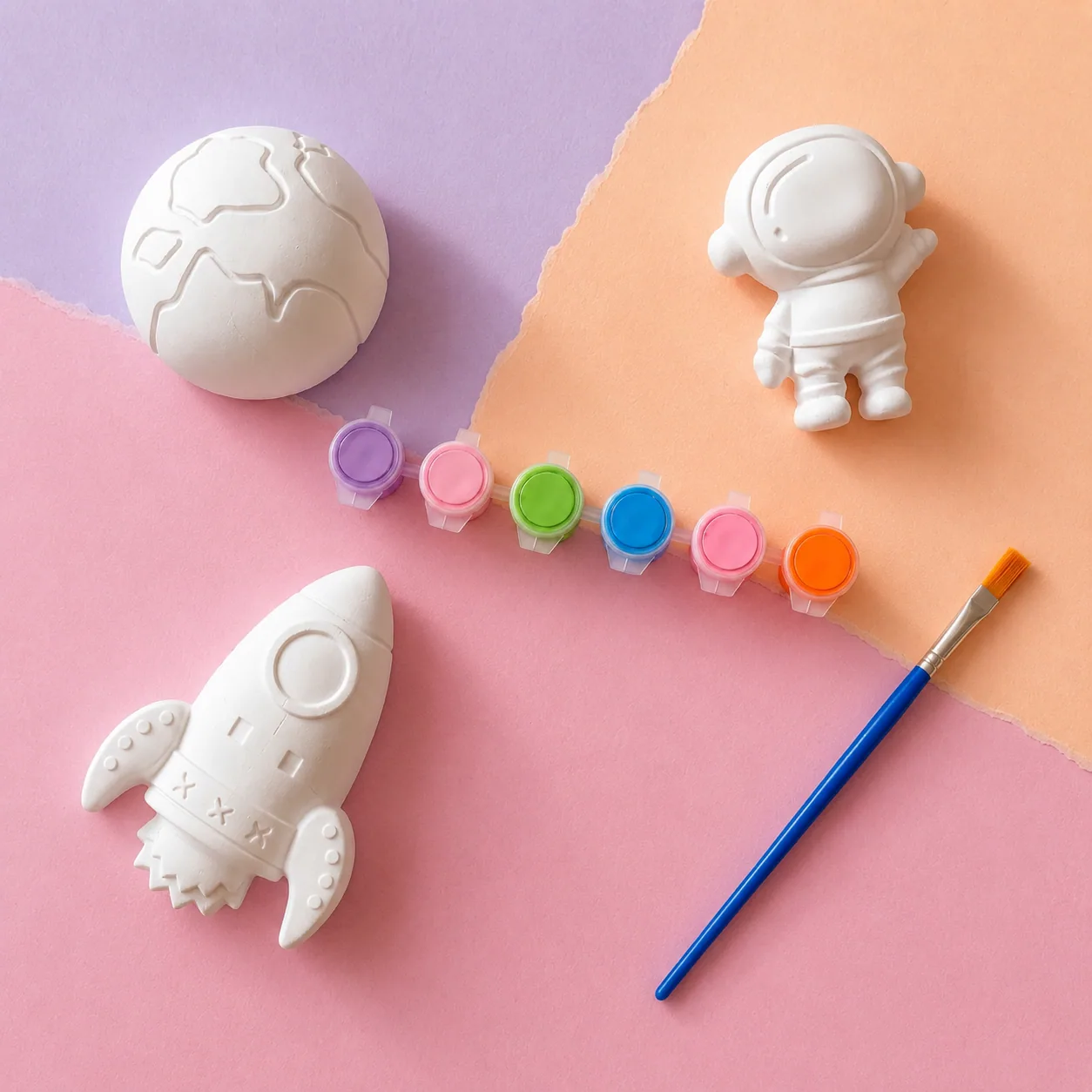 Galaxy Splash: Space Painting Kit Design 1