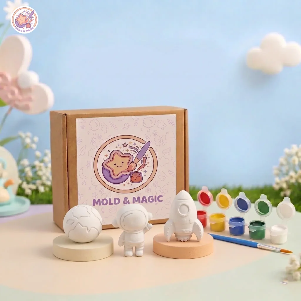 Galaxy Splash: Space Painting Kit Design 1 - Image 3