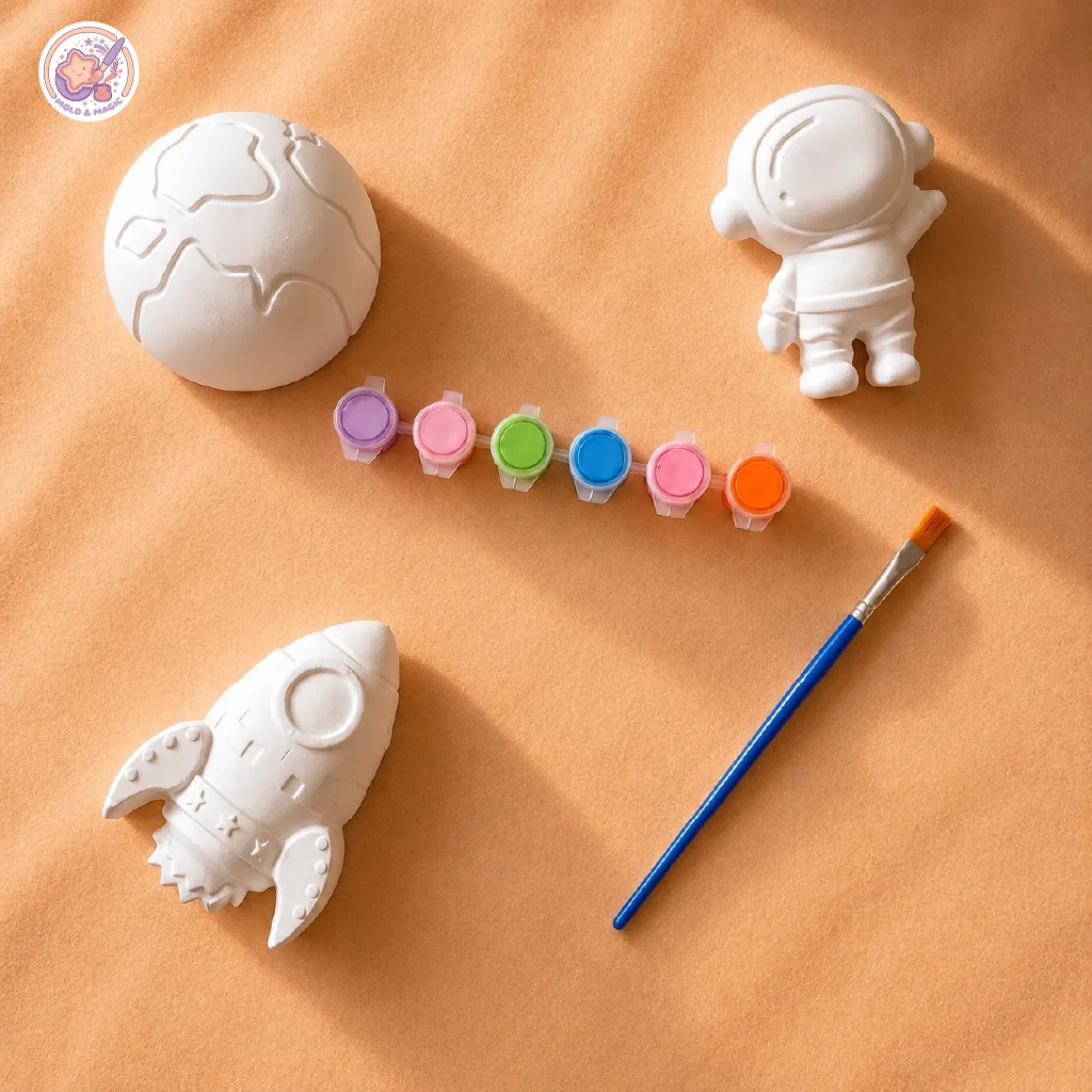 Galaxy Splash: Space Painting Kit Design 1 - Image 4