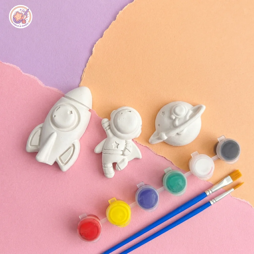 Galaxy Splash: Space Painting Kit Design 2